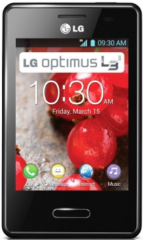 LG E430 Optimus L3 II Black LG E430 Optimus L3 II Black